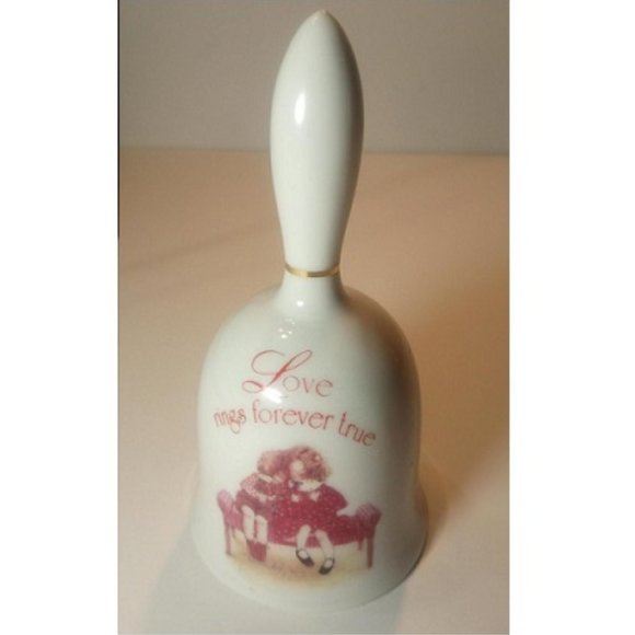 Design Collections Love Talk Porcelain Bell - Picture 1 of 5